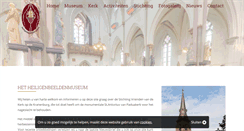Desktop Screenshot of heiligenbeeldenmuseum.nl